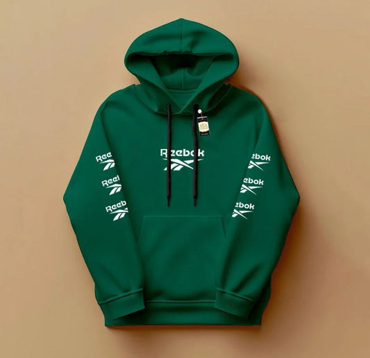 Green Premium Printed Hoodie R