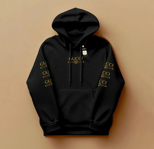 Black Premium Printed Hoodie G